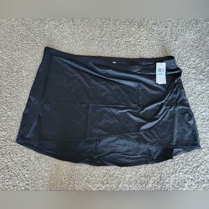 *NWT* Jantzen Black Swim Skirt with Wrap Detail